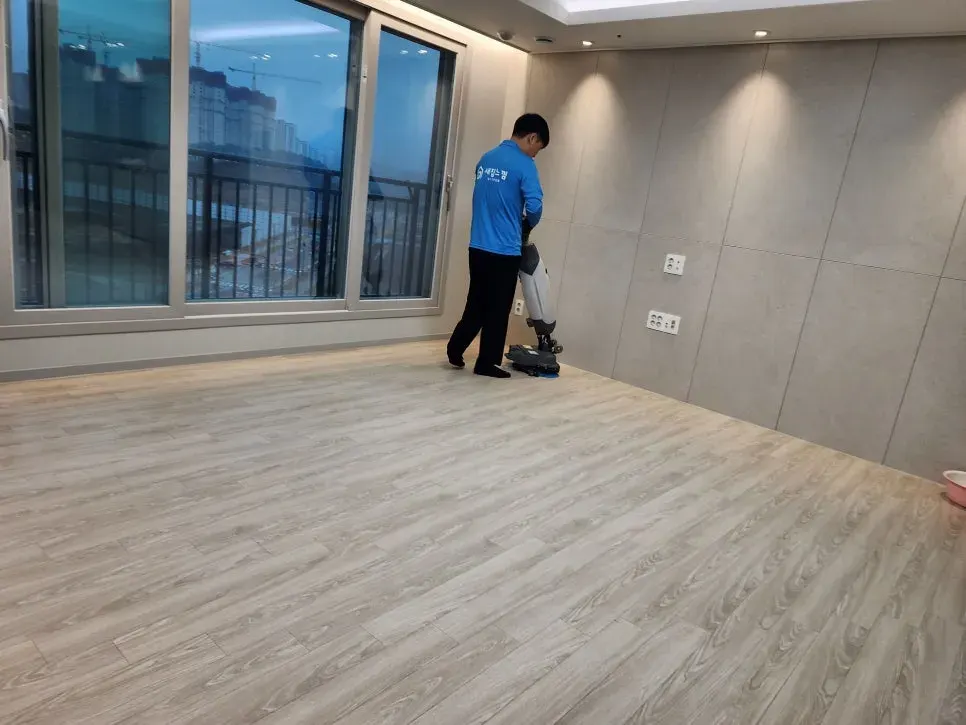 세종 베란다 입주청소 완료 상태